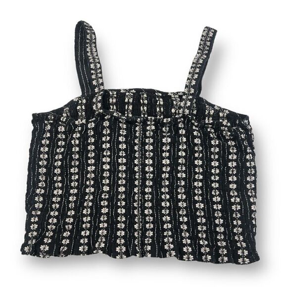 American Eagle Floral Cropped Top Size Extra Extra Large - Picture 2 of 5